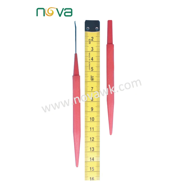 Changzhou Nova Spare Parts Of Warp Knitting Machine Hook Needle 1.1mm