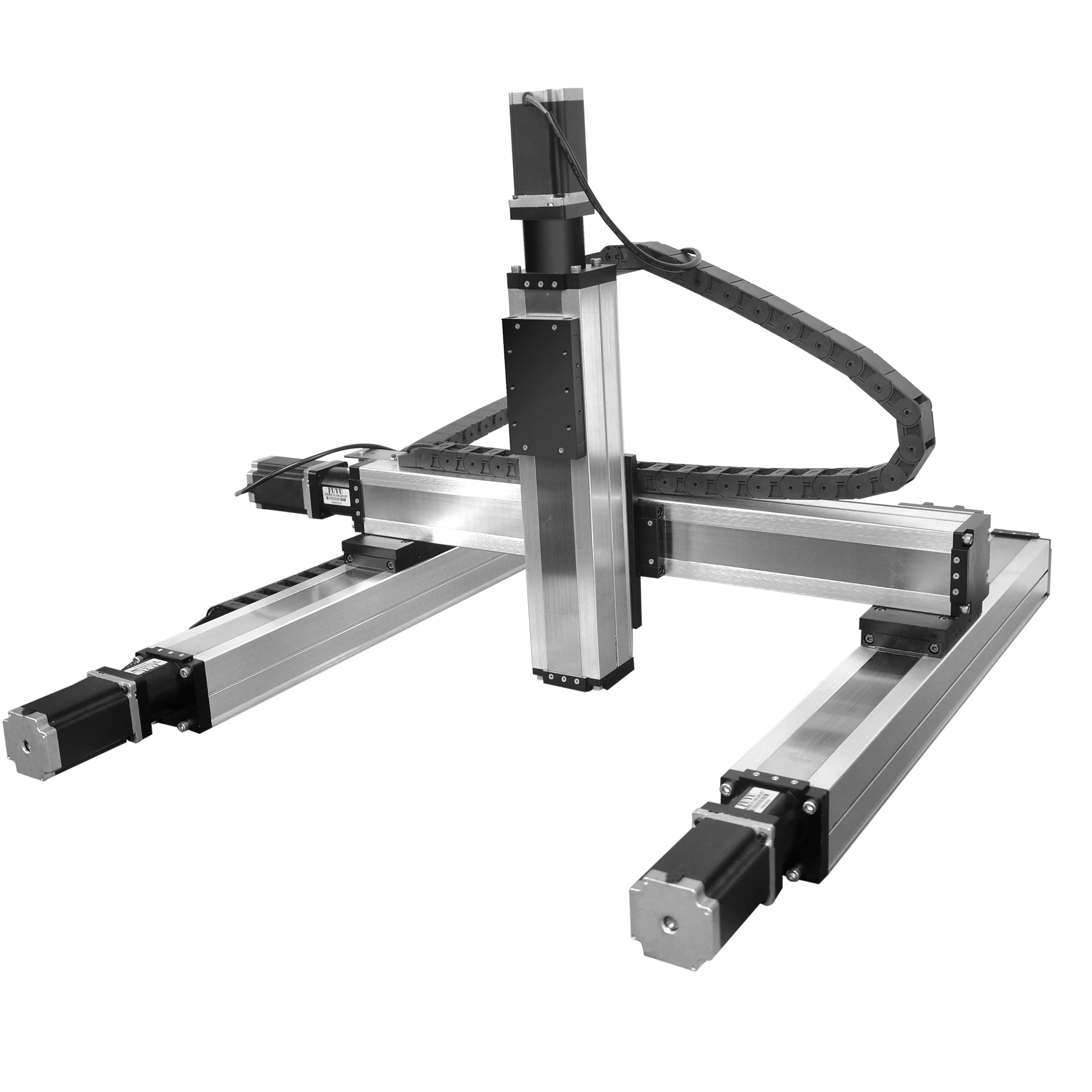 
xy table 2 axis stage ball screw linear motion guide actuator positioning system 