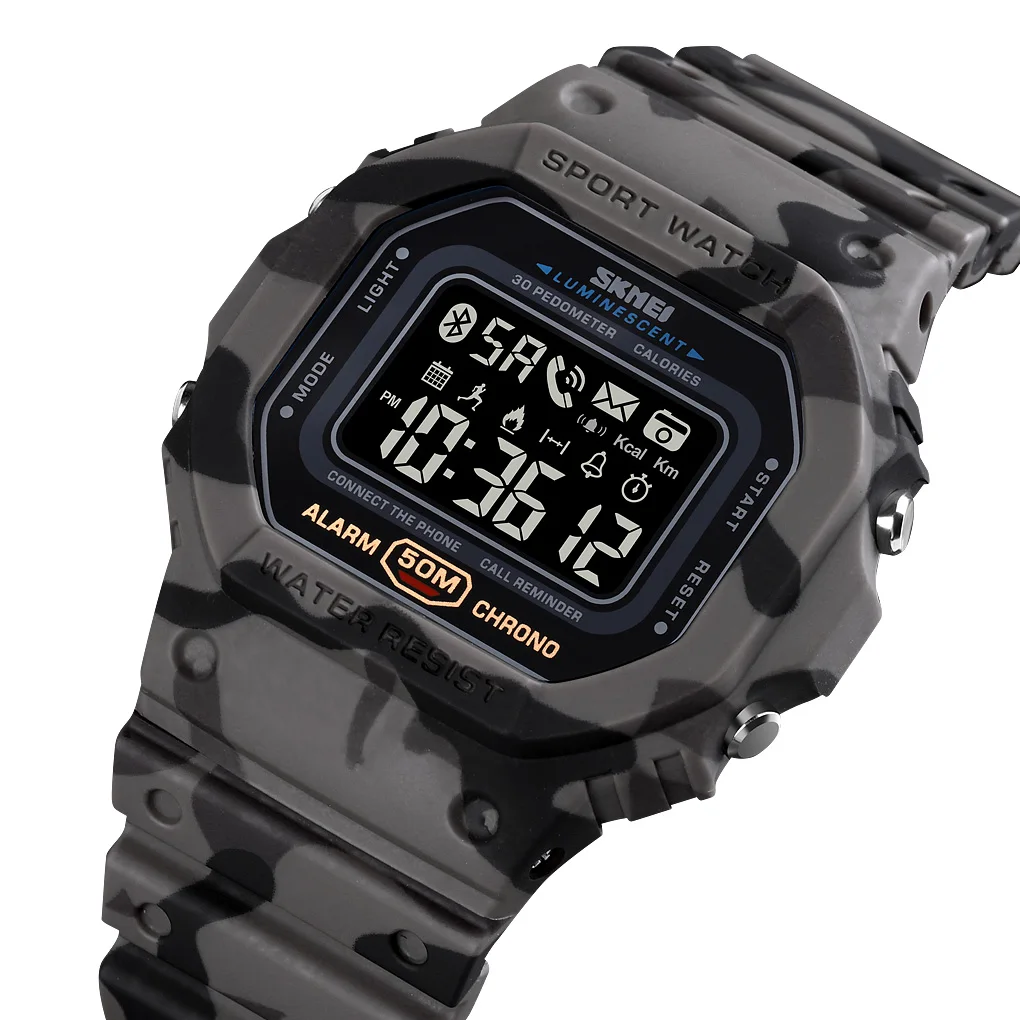 hot selling skmei 1743 smartwatch men waterproof digital watch