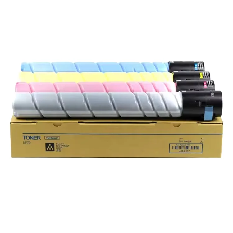 TN220 TN221 Best Quality CMKY Compatible Toner Cartridges for Bizhub Press C221 221S 281 7128 C227 C287 C7528 227