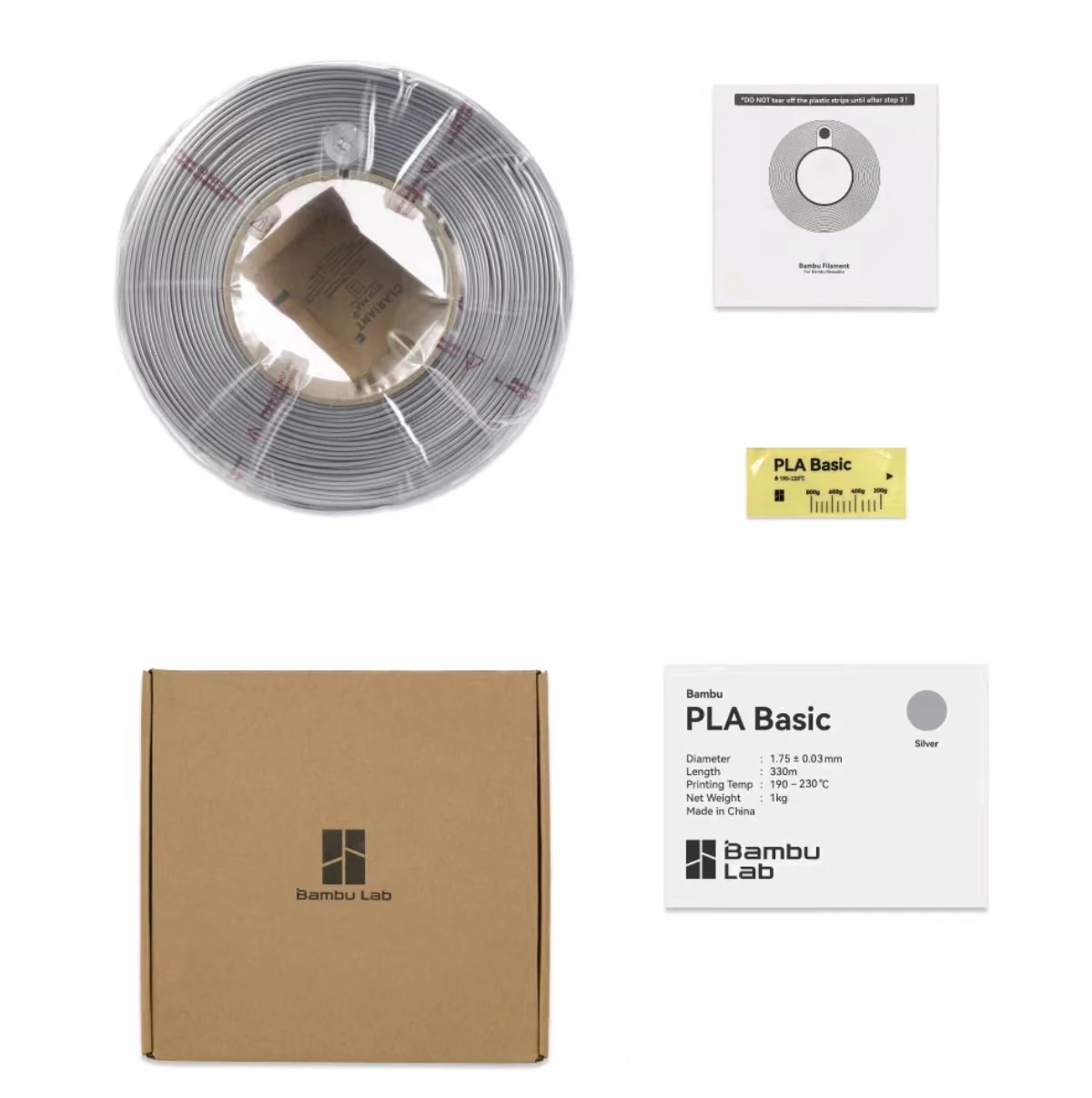 PLA Basic Color High Toughness Easy To Print Environmentally Friendly 3D Printing PLA Filament