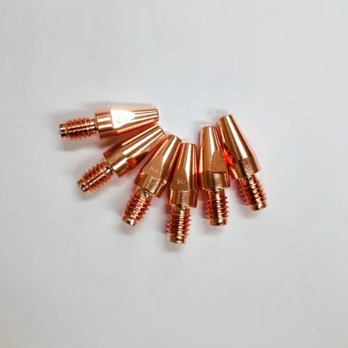 Контакт-наконечник FRONIUS 42 0001 6467 10 Контактный наконечник m8x1. 5 M8 * 32*1 2 мм Сварочные аксессуары CuCrZr медь