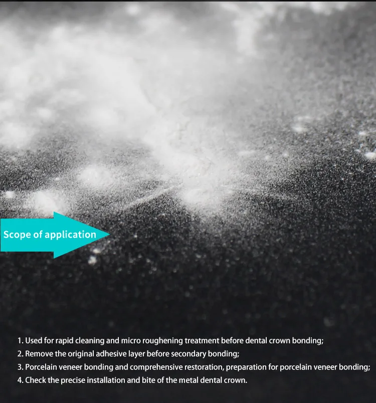 Teeth Whitening Dental Cleaning aluminum Powder Prophy Air Jet Flow Teeth Polishing Powder