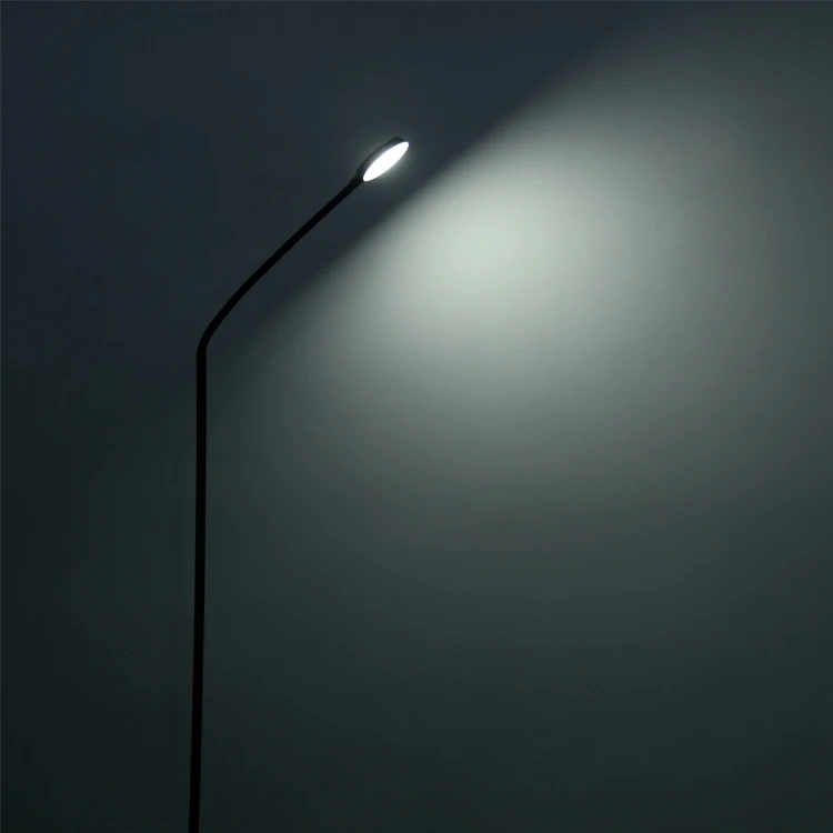 Rohs Ce Erp Long Gooseneck Flexible Bendable Led Furniture Lighting Bedroom Decoration Night Lights Standing Floor Lamp