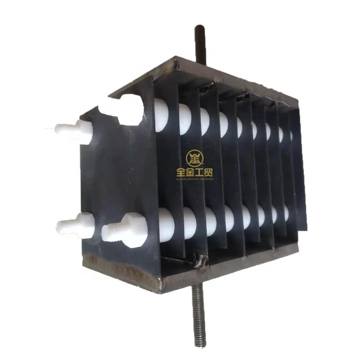 Titanium dioxide anode for sodium hypochlorite generator