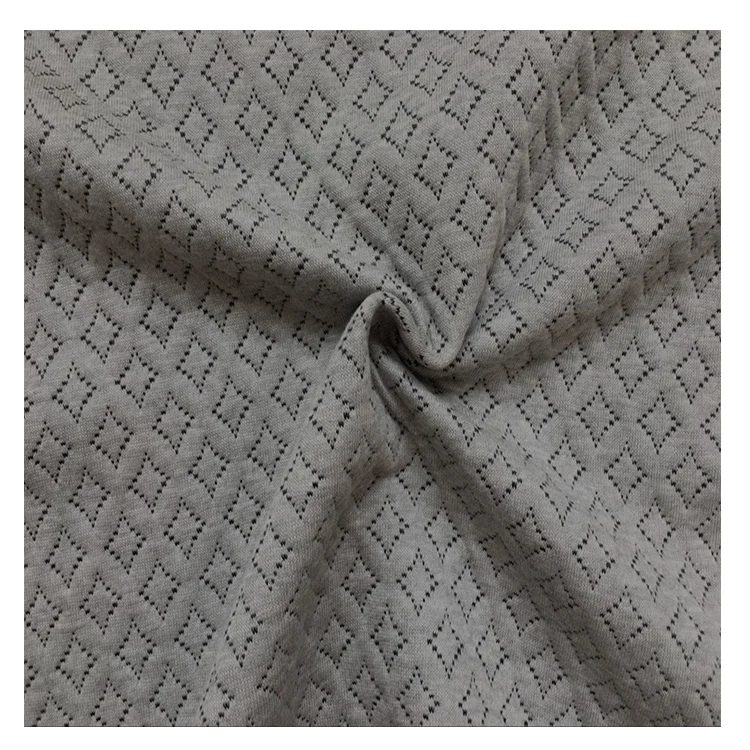 China Wholesale HDB006 70%Poly 30%Bamboo 3D Spacer Fabric Waterproof Charcoal Quilted Mattress Protector Fabric