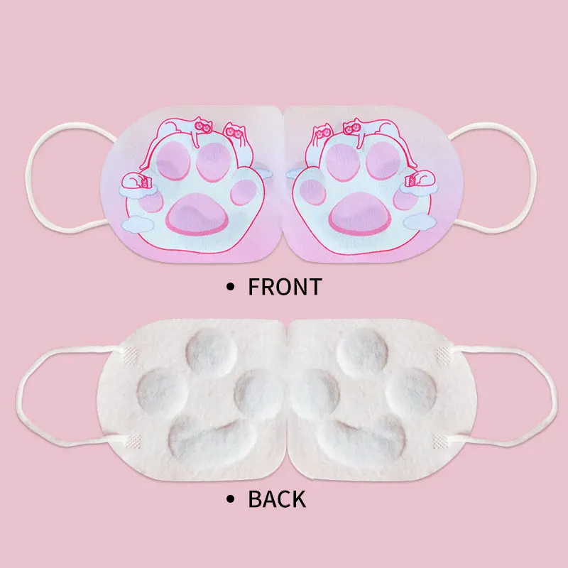 Trending high quality acupoint hot compress self heating steam eye mask