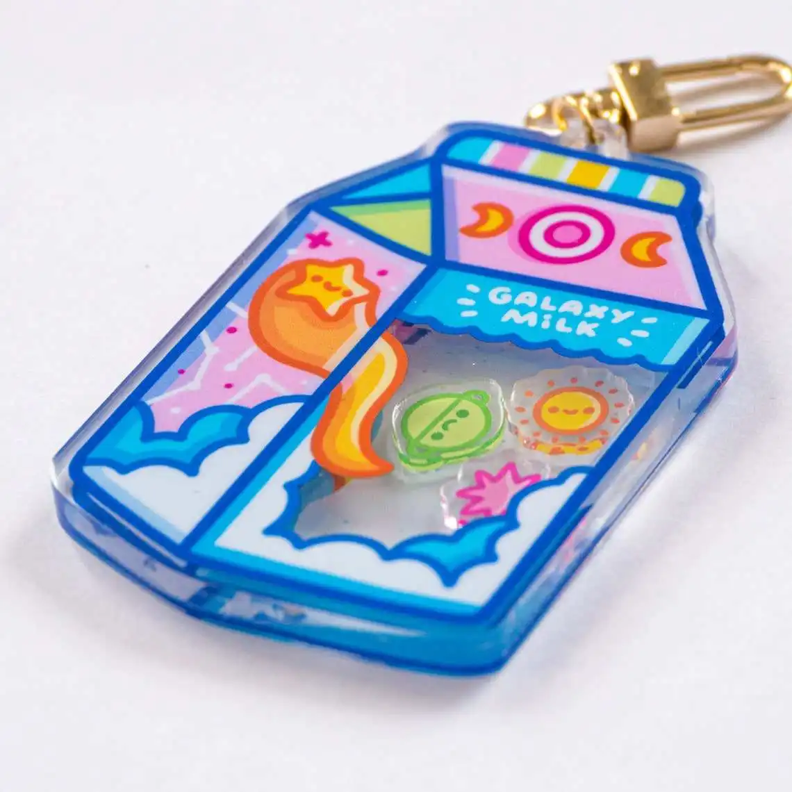 Polaroid Aesthetic Cute popular Plastic Acrylic keyrings custom accessories Charm personalized Keychain Key chain