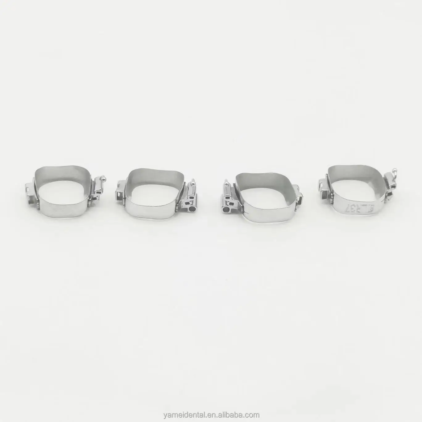 Orthodontic Band 1st Pro-Fit Molar Band with Triple Buccal Tube