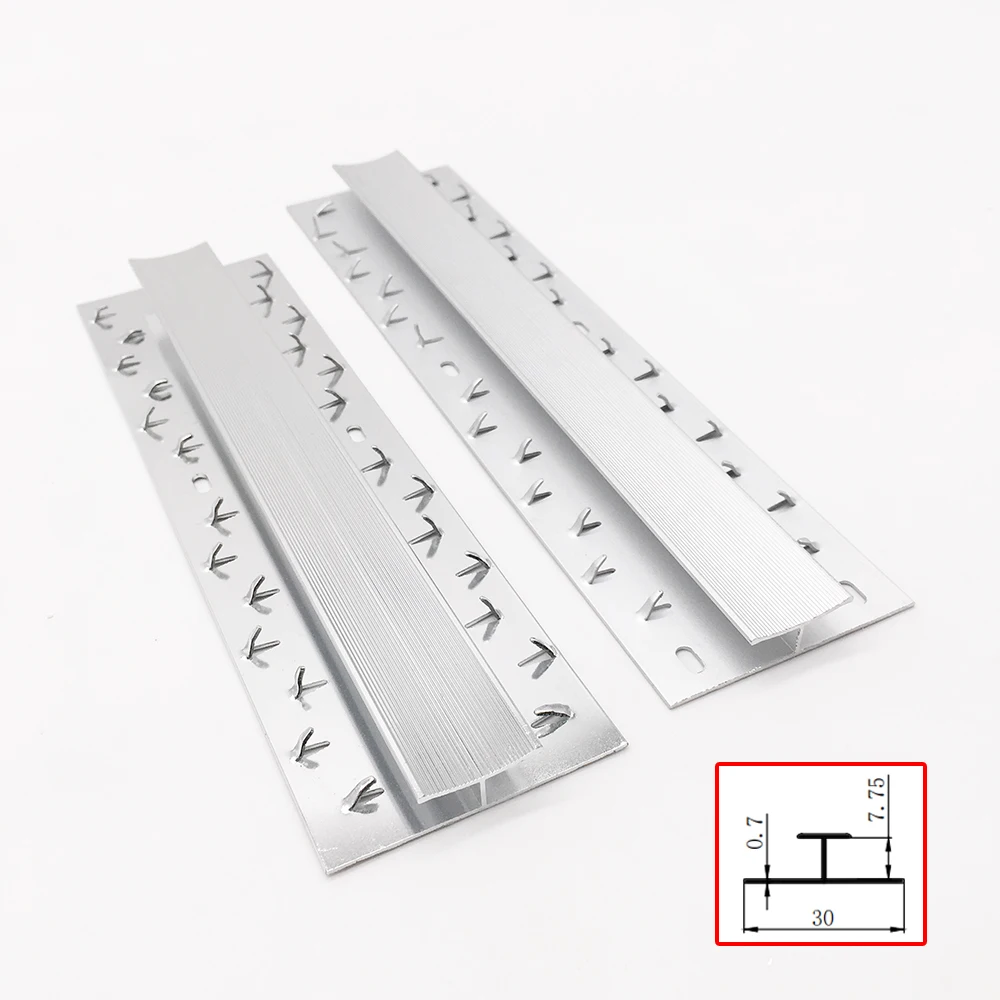 Home Decoration Free Sample Aluminum T Shape Flooring Threshold Divider Transition Strips