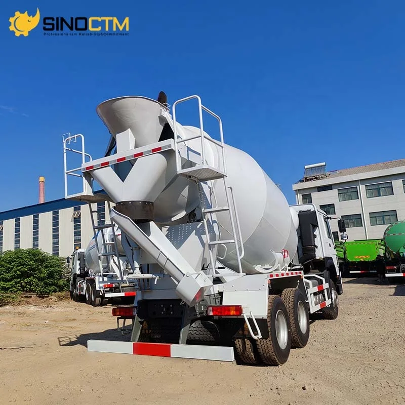 Sinotruk HOWO 10m3 Concrete Mixer Truck with 340hp New Condition Construction Industry Applicable Best Price for Sale