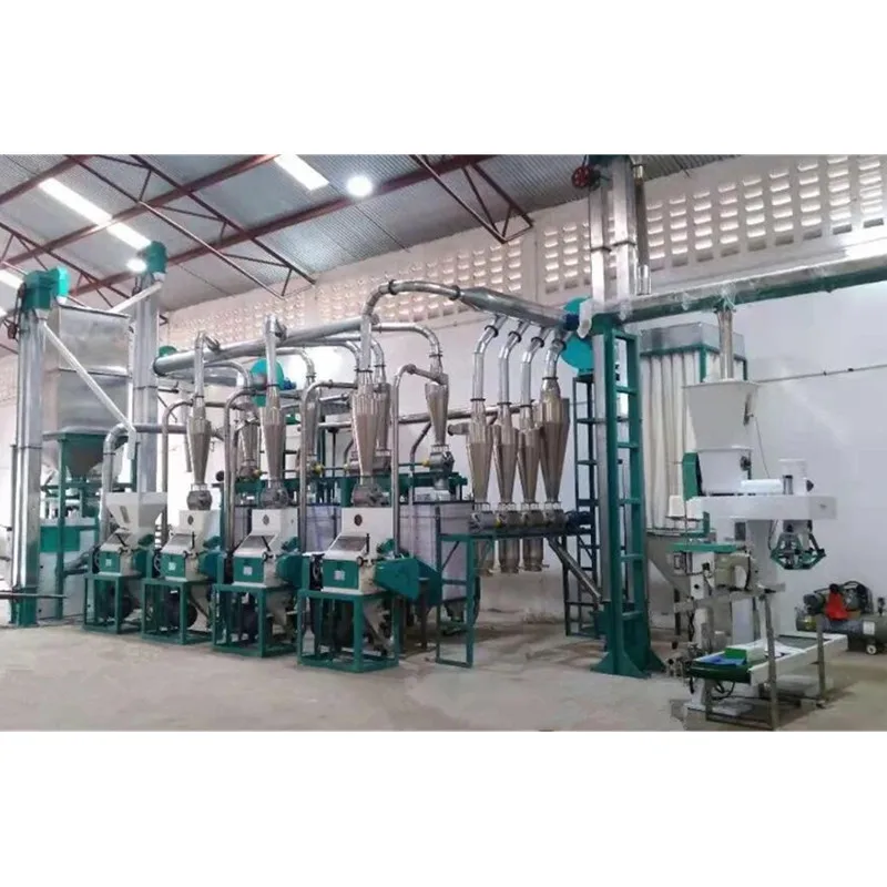 Автоматический 30t на 24h кукурузный фрезерный станок в найроби кения