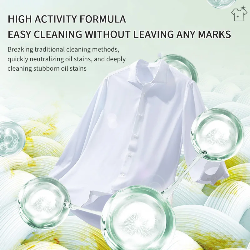 Factory Priced High Quality Dry-Wash Cleaning Oil Stain Removal Detergent Easy Cleaning Laundry Detergent
