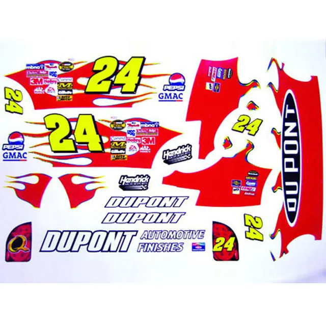 Top Quality Factory Price Custom Water Slide Transfer Stickers