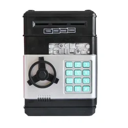 Electronic  Bank Safe Money Box Children Digital Coins Cash Saving Safe Atm  bank