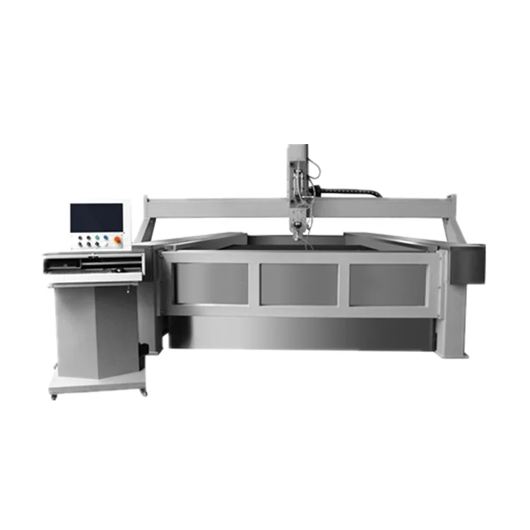 Water Jet Cutting Machine For Marble Stone Metal Glass