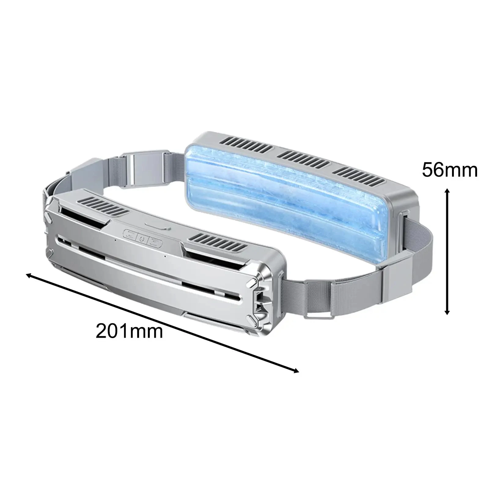 5000mAh Hanging Neck/Waist Fan USB Mini Portable Rechargeable Fan For Outdoor Camping Hiking Climbing Running Sports