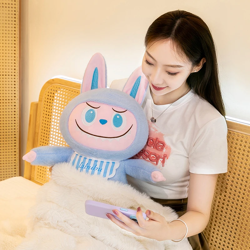 Yanxiannv 28 см логотип на заказ Новая Популярная игрушка Labubu плюшевая кукла Фигурка Игрушка labubu Аниме Кукла Плюшевые игрушки для детей подарок