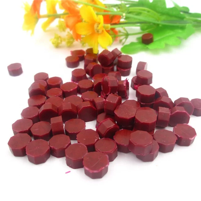 Hot Sale DIY Sealing Wax Tablet Pill Beads Customizable Resin Seal Granules Vintage Style Stamps for Wedding & Office Use