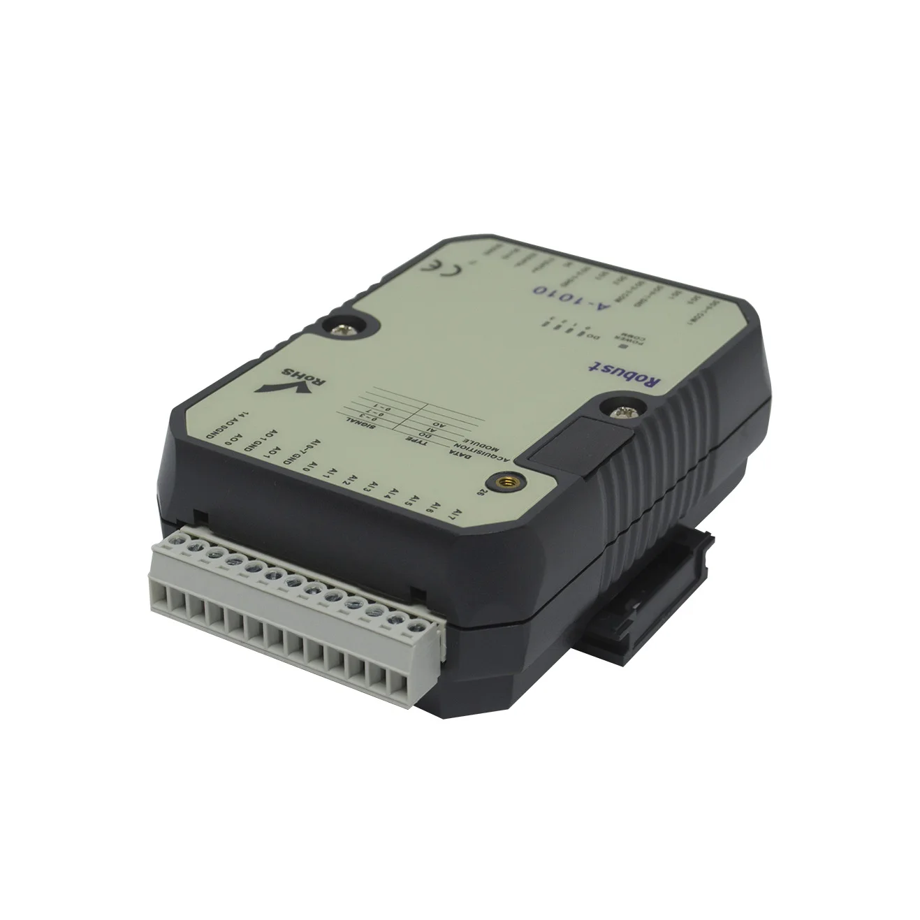 Analog I/O Module 8AI 2AO 4DO RS-485 port Modbus RTU 0-10V (A-1010)