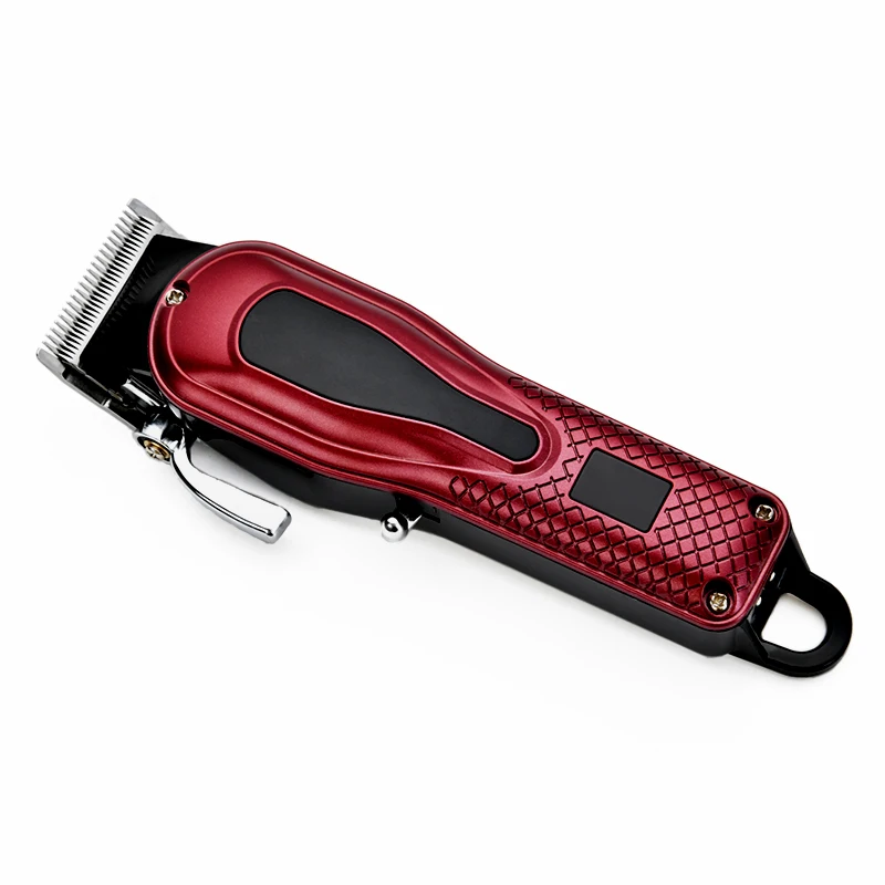 multiple color traditional design USB rechargeable barbers hair clipper with LED display screen quick charging