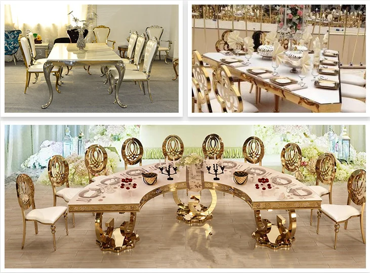 Wedding Chair Stainless Steel Banquet Hotel Furniture Party Wedding Chairs for Events