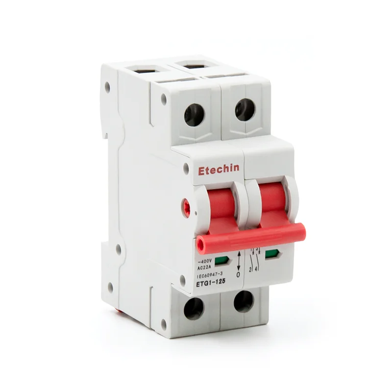 Main Switch Function Disconnector Isolator Circuit Breaker 60A 100A 125A 1 2 Pole 2 4 Low Voltage manufacture oem