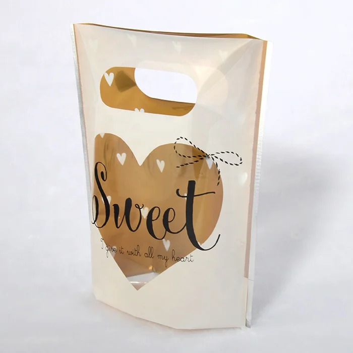 Custom printing LDPE/HDPE recycled plastic carry bag design