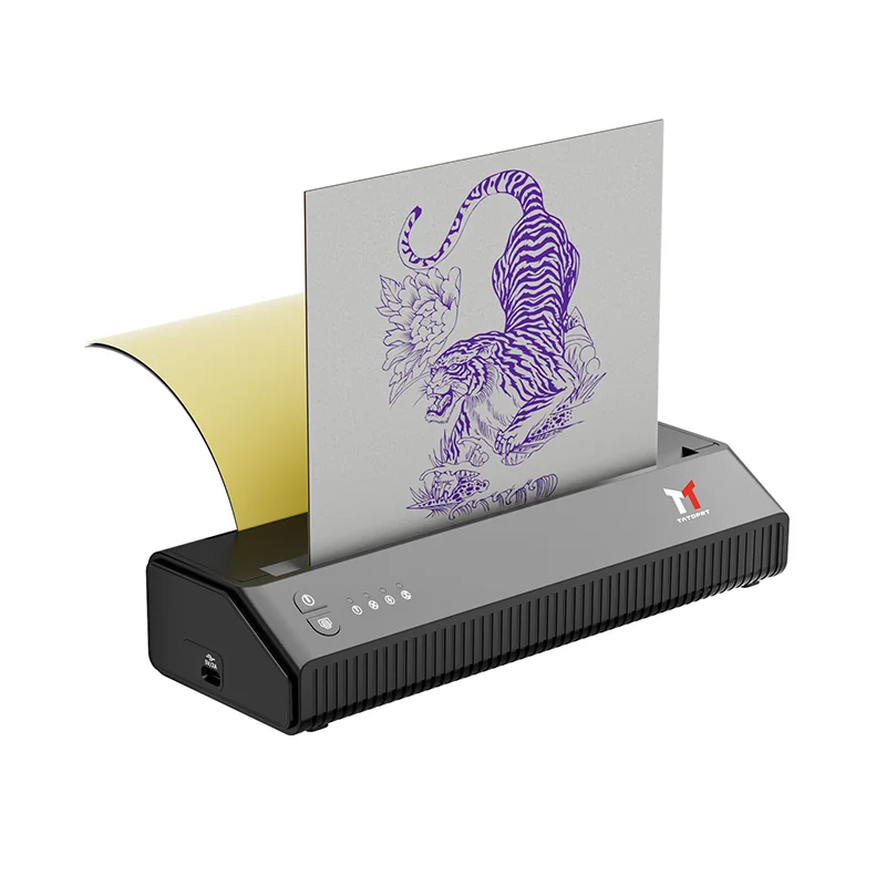 MHT-P8008 A4 Size Bluetooth Tattoo Stencil Printer Thermal Copier Machine Tattoo Stencil Irezumi Tebori Printer