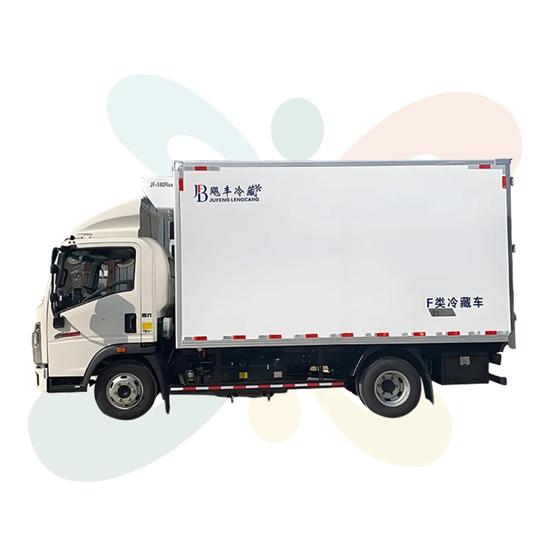 Howo Used Refrigerated Truck 4X2 Diesel 5Ton 7Ton 10Ton Thermo King Truck Refrigeration Units Left/Right Hand Drive Diesel