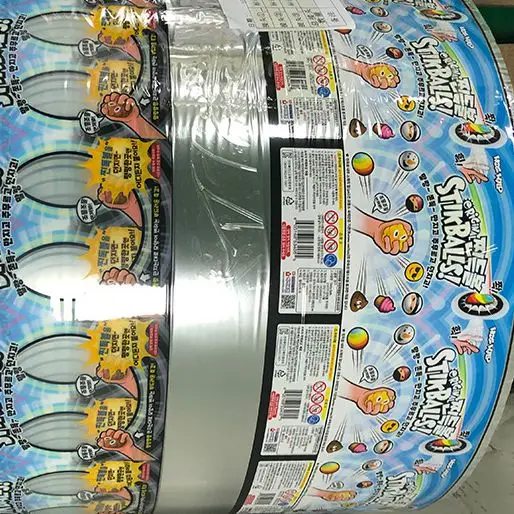 Mass customization wet wipes package bags roll film biodegradable facial mask cosmetics automatic packaging bag film roll