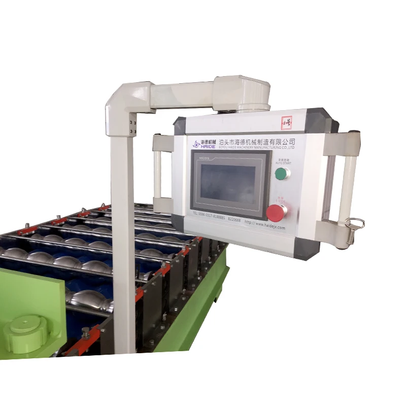 HAIDE fully automatic roof roll forming machine roof tile making machine glazed tile making machine