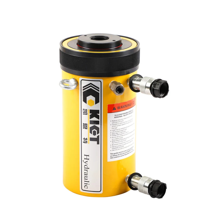 KET-RRH-1001 100ton 10000 psi hollow hydraulic cylinder suppliers