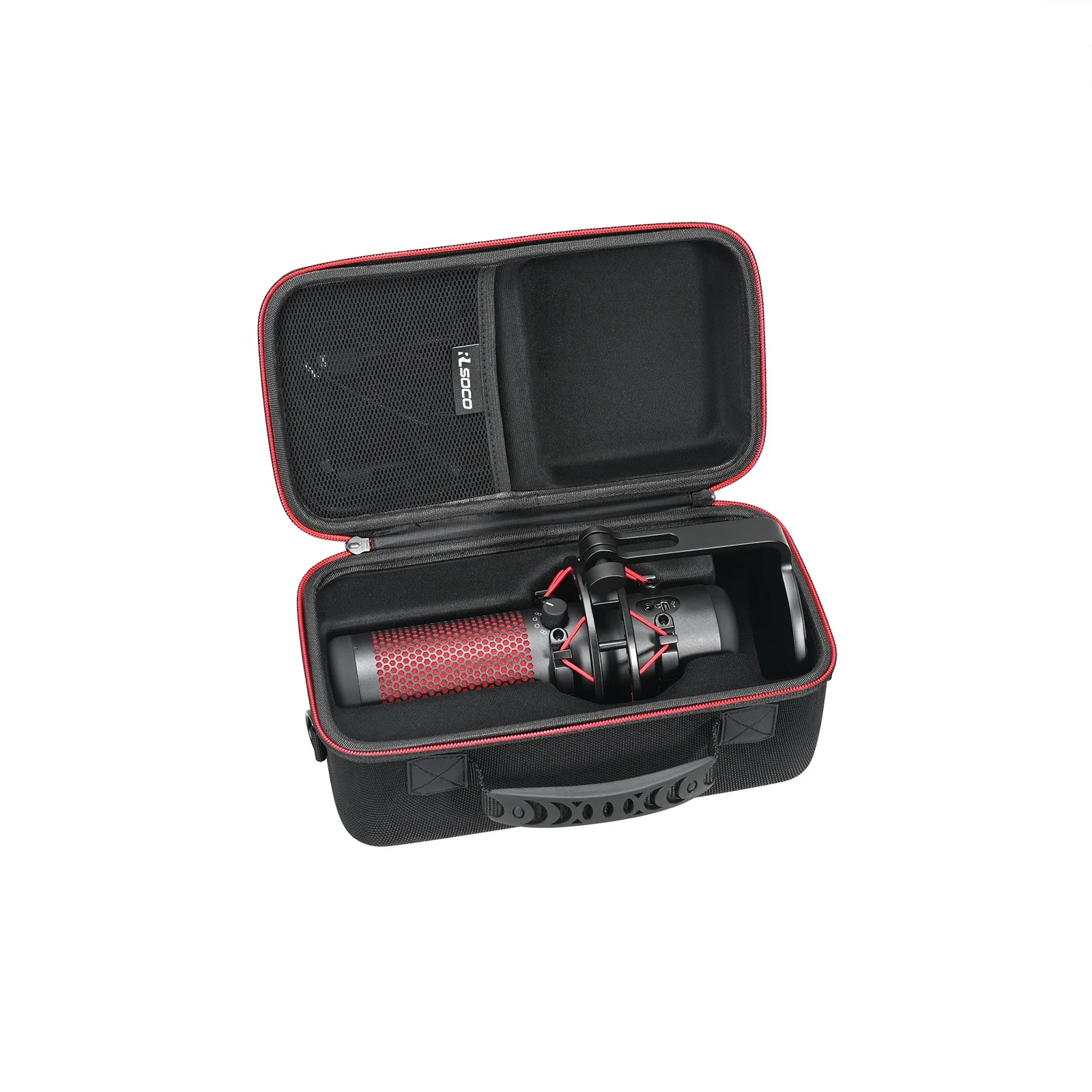 RLSOCO Empty Case Storage Box For Microphone Design Customized Mic Carrying Cases Protective Multi-Function Microphone Case