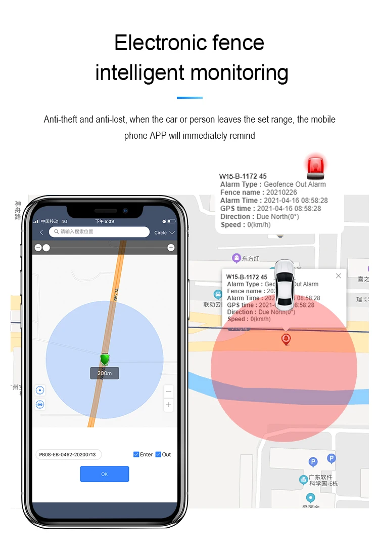 bike tracker with app