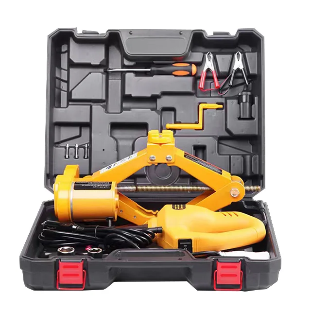Car 12v Tire Change Tool Set with Electric Wrench Jack (1600384828875)
