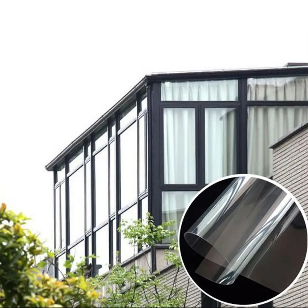 Self adhesive High clear vision 2mil Car windshield & Building door protective glass tint film