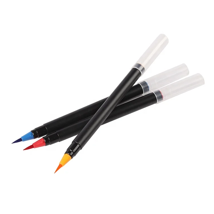 Wholesale 2021 Hot Sale 20/24/36/48 Color Case Bright Color Permanent Acrylic Paint Marker Pen