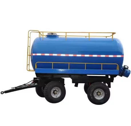 New 6000L Steel Water Tank Trailer Large Capacity Two-Axis Single-Axis Semi-Trailer with Wabco Brake System ADR/DOT Certified
