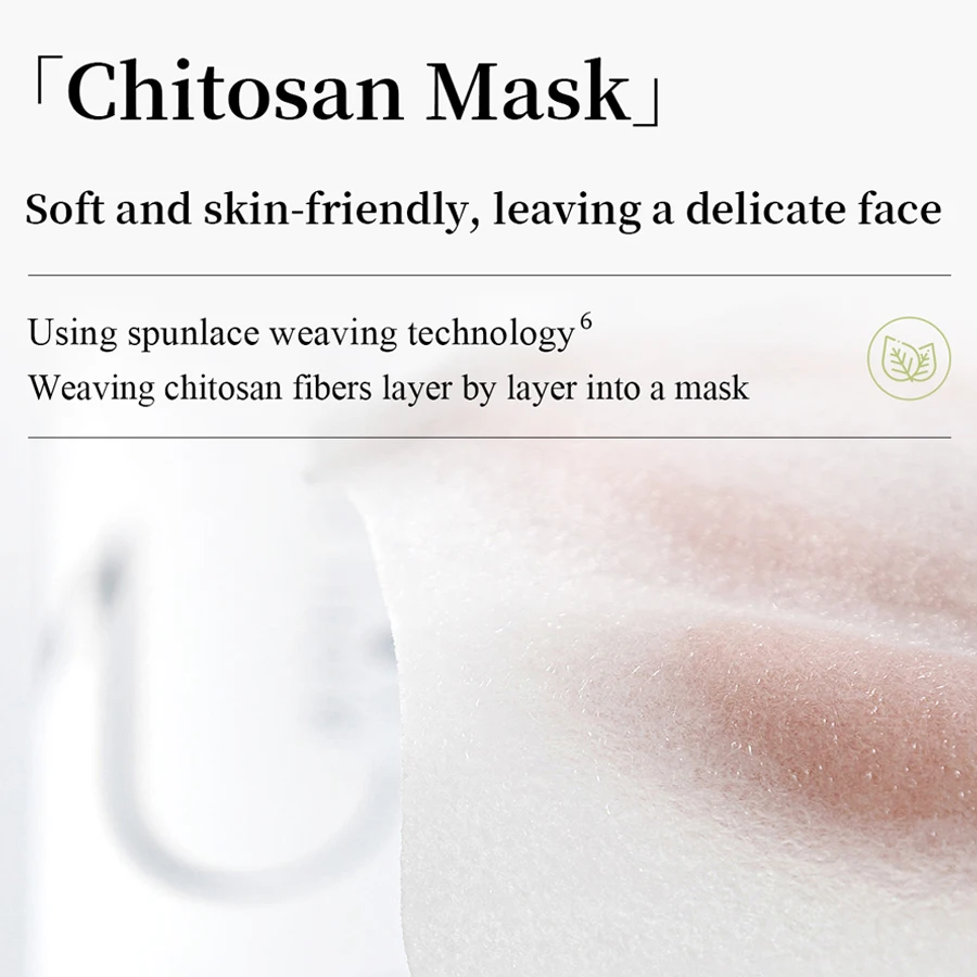 Manufacturer Supply Surgiclean Chitosan Skin Revive & Nourish Mask 20g*5 Pcs