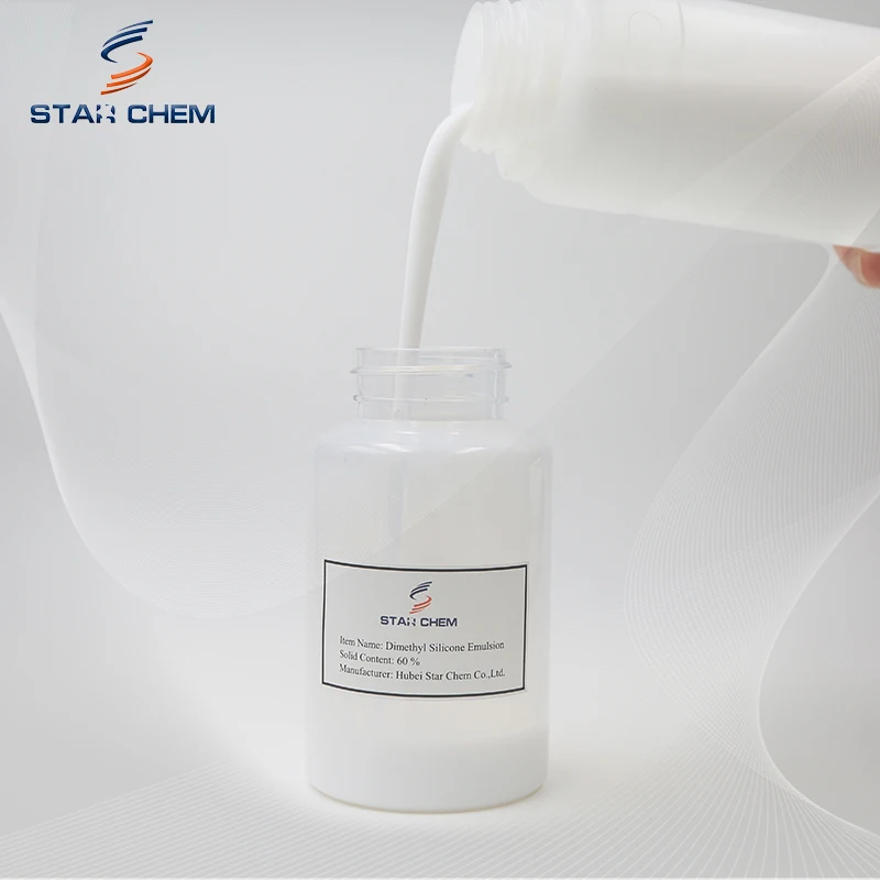 Dimethyl Silicone Emulsion 60% for Tyre Polishing Manufacturer