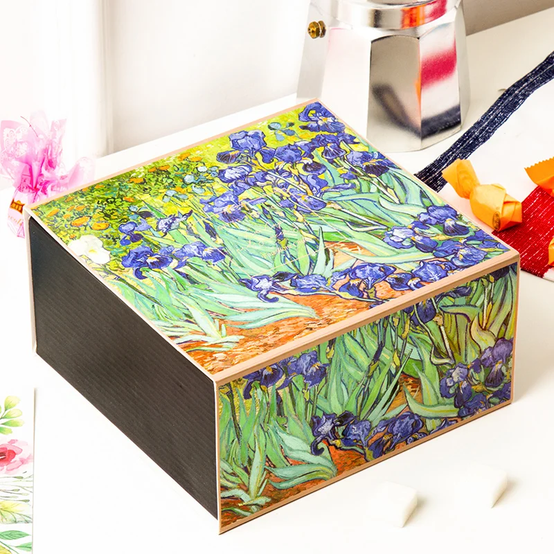 Wholesale Ceramic European Van Gogh Fine Bone China TeaCup Sets