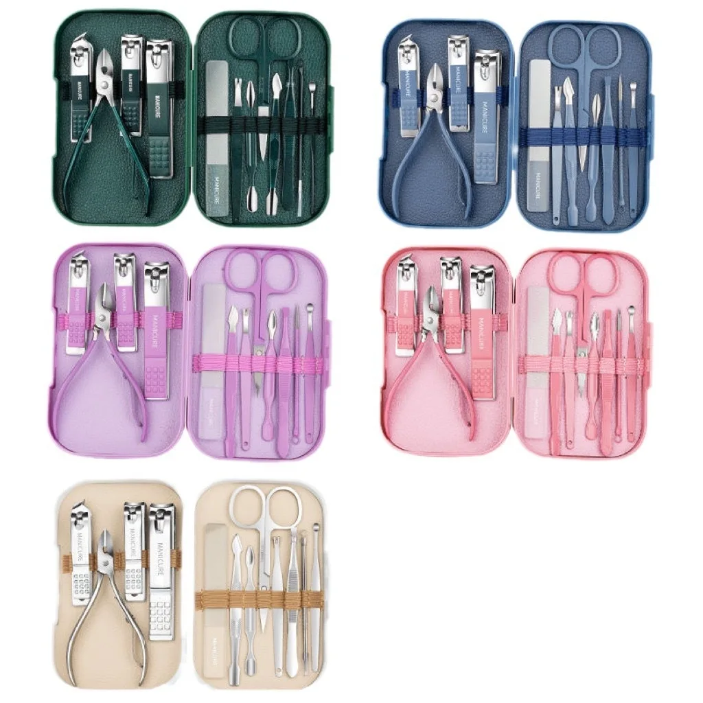 Factory wholesale Stainless steel nail clippers nail cutter beauty manicure set for Manicure