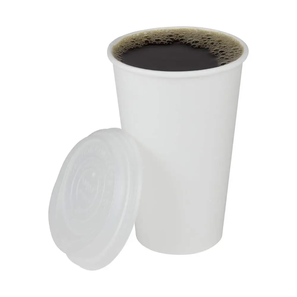 4oz 8oz 12oz 16oz Disposable white Paper Coffee Cups