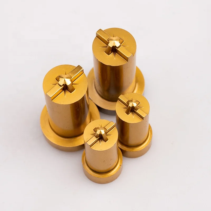 Carbide Punch Die Supplier Slot Heder Punch with Knurlings Screw Second Punch