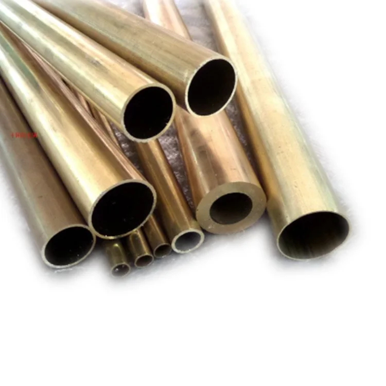 High quality weld 10mm small diameter thin-wall brass pipe threaded tube manufacturing