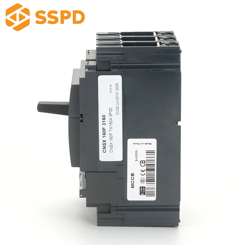 SSPD Manufacturer cheap NSX 160A 3P MCCB Moulded Case Circuit Breaker nsx series