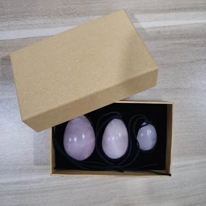 Hand carved rose quartz yoni egg crystal amethyst yoni eggs healing crystal