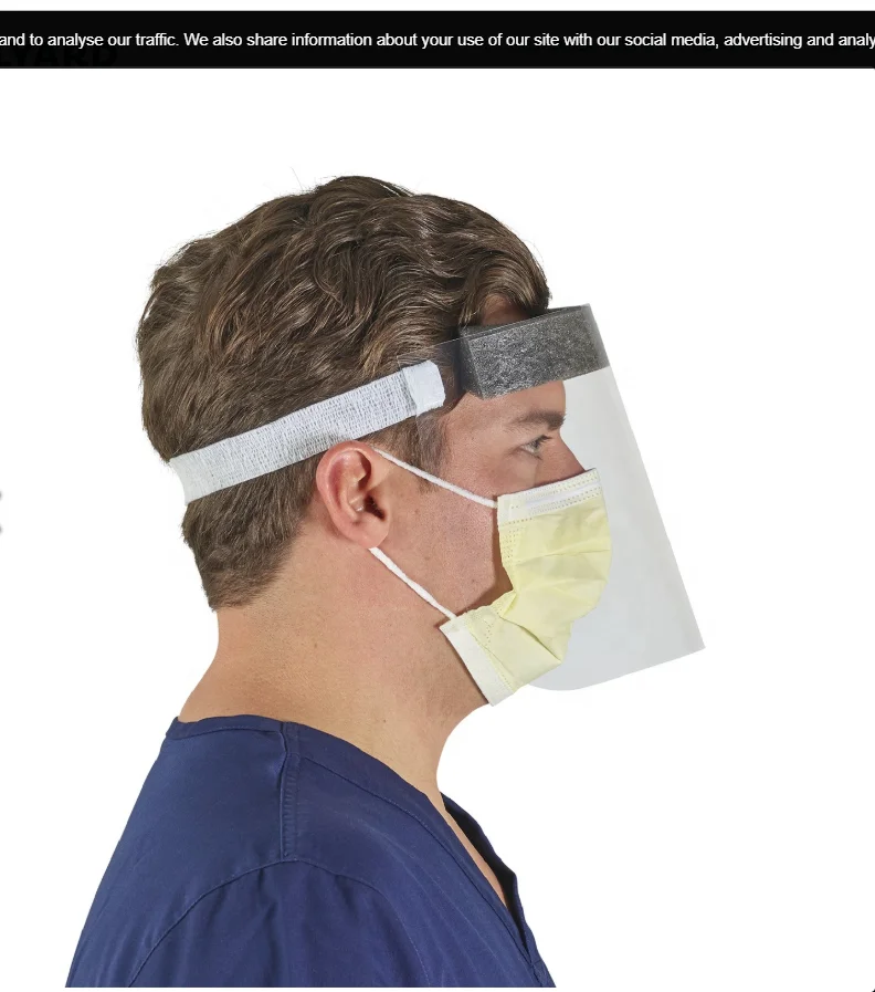 transparent anti fog  face visor  Direct splash protection face shield use protect face for worker