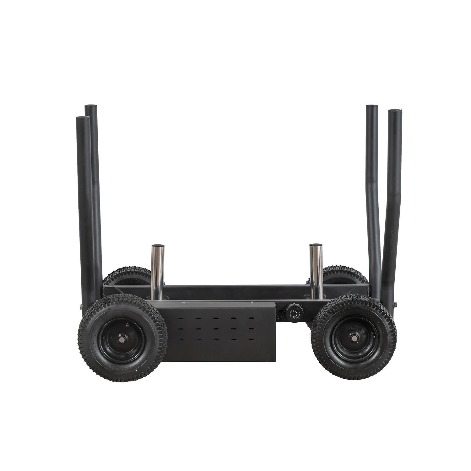 Fitness Power Sled System 4-Post Push Pull or Drag Sled for Speed Training and Agility